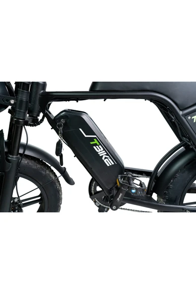 T-Bike V8 Pro 250W Elektrikli Bisiklet Siyah - 2