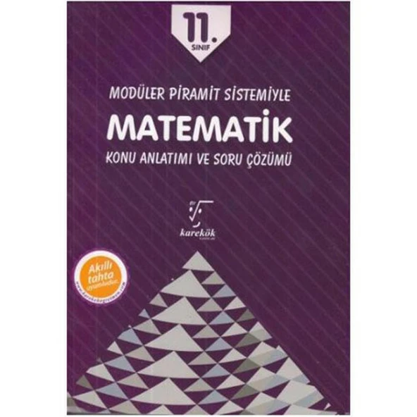 11. Sınıf Modüler Piramit Sistemiyle Matematik Konu Anlatımı ve Soru Çözümü ürün görseli