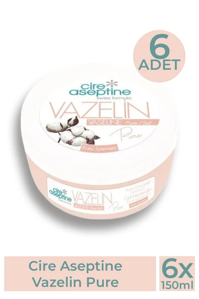 Cire Aseptine Vazelin Pure 150 ml 6 Adet ürün görseli 1