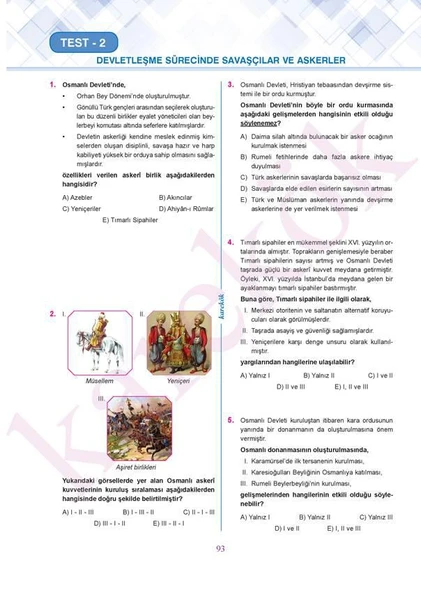 2021 TYT Tarih Soru Bankası - Resim 5