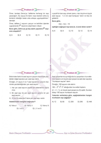 TYT Rutin Olmayan Problemler - Resim 7