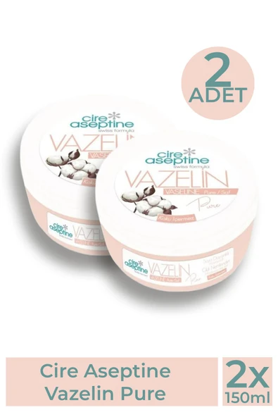 Cire Aseptine Vazelin Pure 150 ml 2 Adet ürün görseli 1