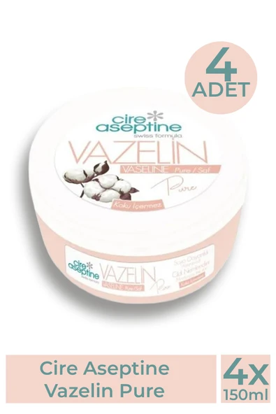 Cire Aseptine Vazelin Pure 150 ml 4 Adet ürün görseli 1