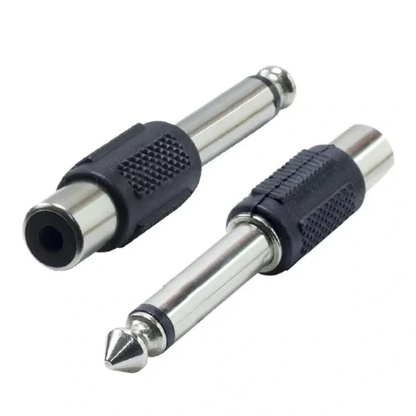 Powermaster Pm-4221 6.3 Mm Mono Erkek - 1 Tos Dişi Çevirici Jack ürün görseli