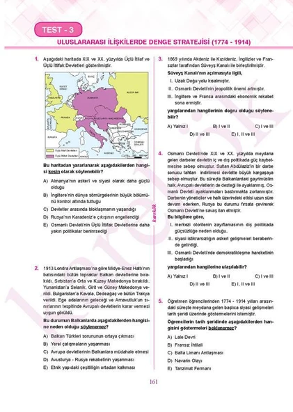 2021 TYT Tarih Soru Bankası - Resim 8
