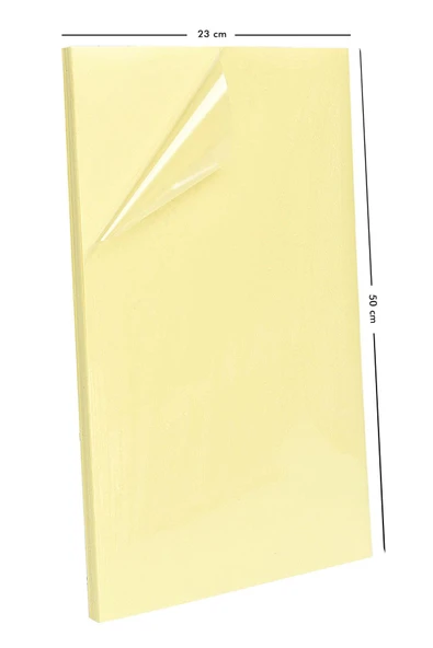 10 Adet Büyük Plaka 23x50 cm Çift Taraflı Yapışkanlı Bant - Resim 2