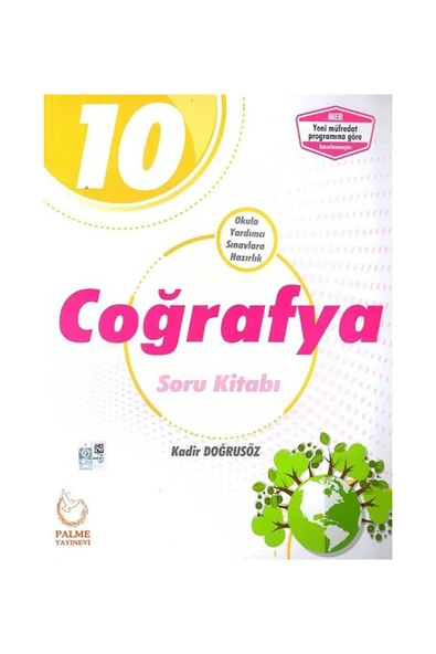 Palme 10.Sınıf Coğrafya Soru Bankası ürün görseli