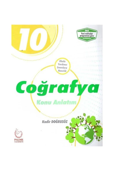 Palme 10.Sınıf Coğrafya Konu Anlatım ürün görseli