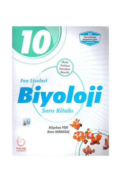 Palme 10.Sınıf Fen Liseleri Biyoloji Soru Kitabı ürün görseli