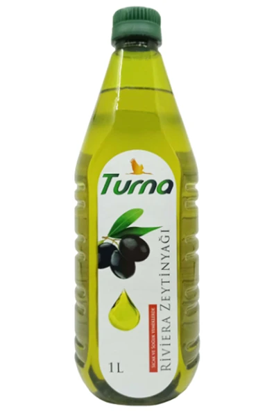 TURNA RIVIERA ZEYTİNYAĞI 1 LT PET ŞİŞE - Resim 2