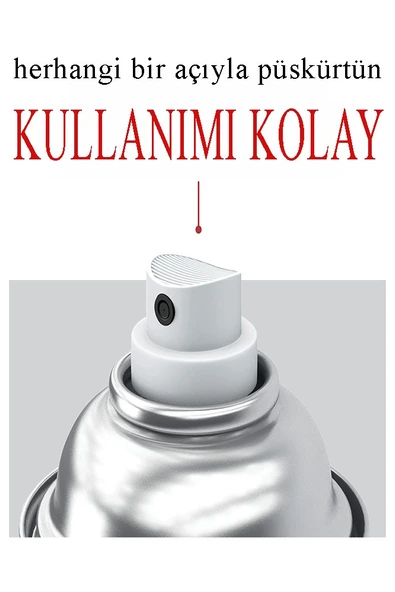 Mavi Sprey Boya 200 ml 2 Adet Hızlı Kuruyan Profesyonel Ahşap Plastik Demir Metal Cam Porselen Duvar Renkli - 2