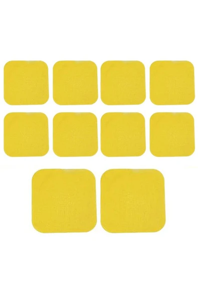 50 Adet 3x3 cm Çift Taraflı Yapışkan Kare Bant - Resim 2