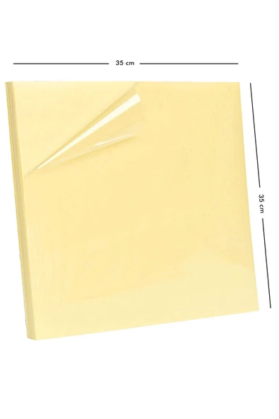 10 Adet Büyük Plaka 35x35 cm Çift Taraflı Yapışkanlı Bant - Resim 2