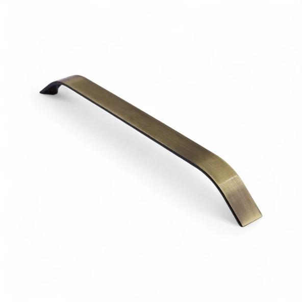 Mutfak Dolabı Dolap Kulpları Kapak Kulbu Kulpu Mobilya Çekmece Antik Sarı Metal 224 mm 22.4 cm - Resim 5