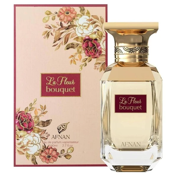 Afnan Le Fleur Bouquet EDP 80 ml Kadın Parfümü - Resim 2