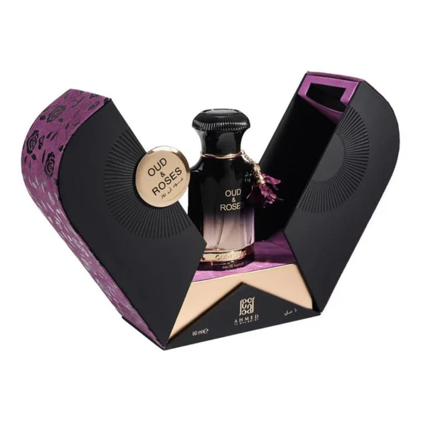 Ahmed Al Maghribi Oud & Roses EDP 60 ml Unisex Parfüm - Resim 3