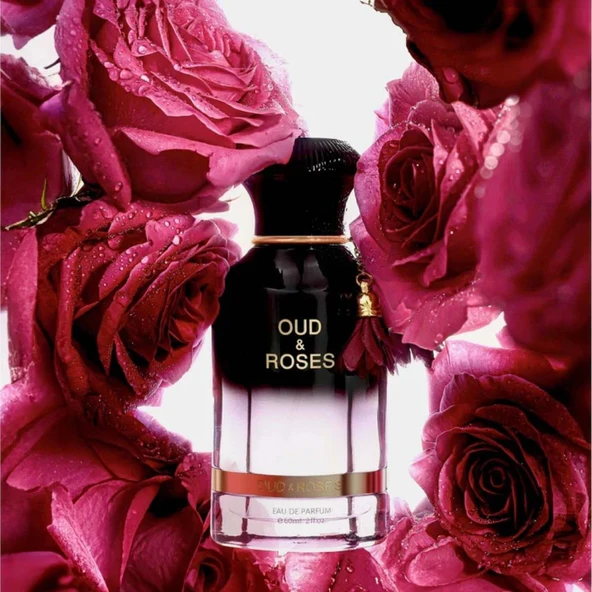 Ahmed Al Maghribi Oud & Roses EDP 60 ml Unisex Parfüm - Resim 5