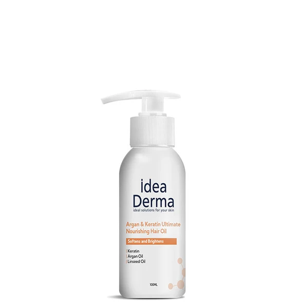 İdea Derma Argan ve Keratin Besleyici Saç Bakım Yağı 100 ml ürün görseli