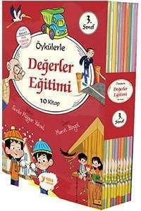 3. Sınıflar İçin Öykülerle Değerler Eğitimi 10 Kitap
