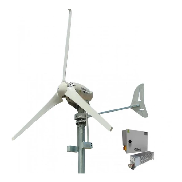 İsta Breeze Set Heli 2 kW 48 V Rüzgar Türbini + Wind Pro Şarj Kontrol Cihazı ürün görseli