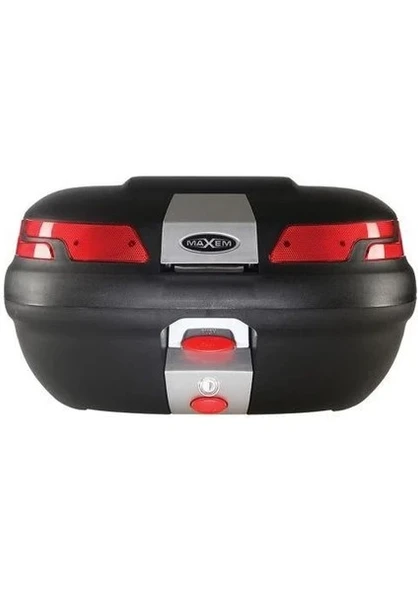 MAXEM 45 LT SİYAH MOTOSİKLET ARKA ÇANTASI - 2