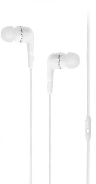 TAKS E10 Uyumlu Mikrofonlu Stereo Kulak Içi Kulaklık Beyaz ürün görseli