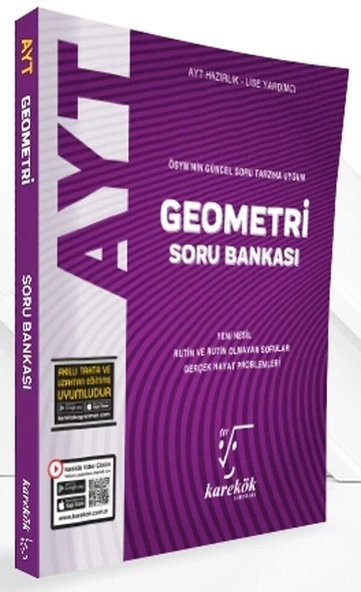 AYT Geometri Soru Bankası ürün görseli