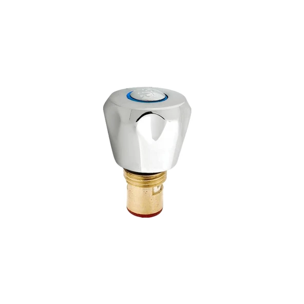 Aç Kapa Musluk Başlığı Kafası Pratik 1 Adet Batarya Yedek Başlık Salmastra - Resim 2