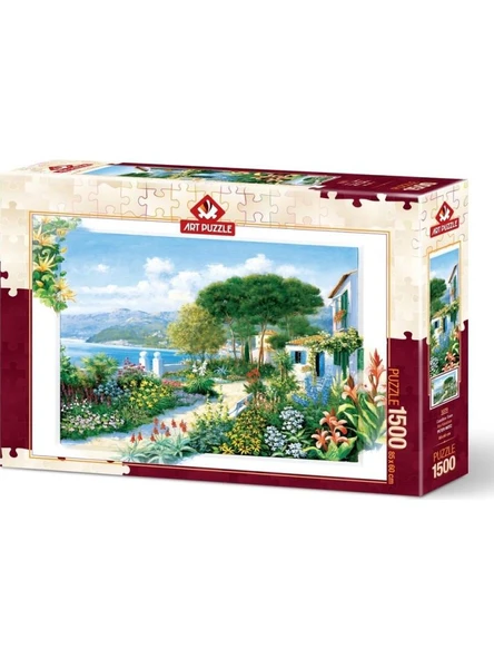 Art Puzzle Kıyı Kasabası 1500 Parça Puzzle - 5370 ürün görseli