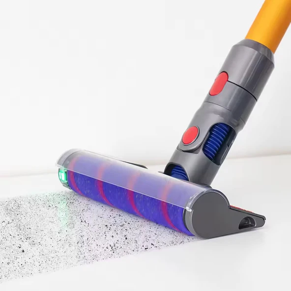 Dyson ile uyumlu V15 V12 V11 V10 V8 V7 Lazer Işıklı Turbo Başlık Elektrikli Süpürge Aksesuarları ürün görseli