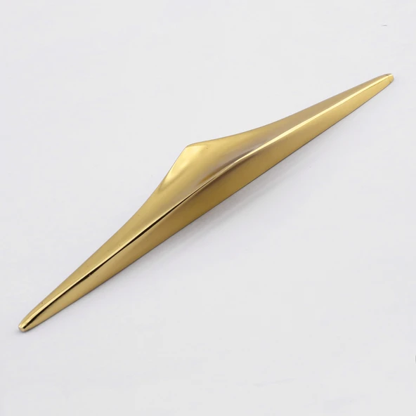Mobilya Çekmece Mutfak Dolabı Dolap Kulpları Kulbu Kulpu Altın Metal Kulp 96 mm - 9.6 cm - Resim 3