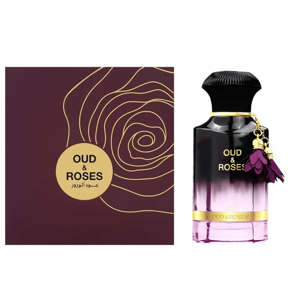 Ahmed Al Maghribi Oud & Roses EDP 60 ml Unisex Parfüm - Resim 2