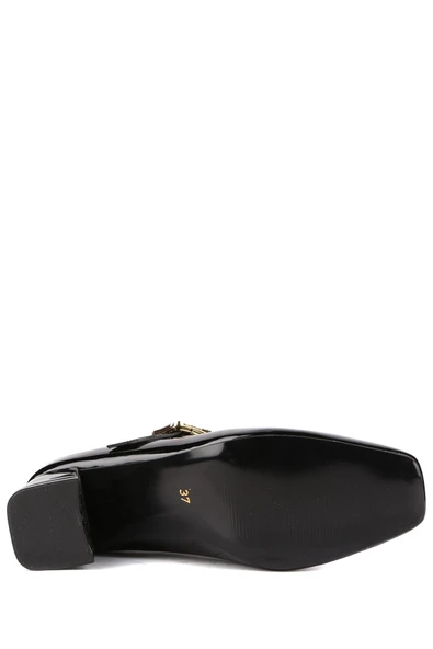 Stato - Siyah Rugan Kadın Topuklu Ayakkabı - Resim 6