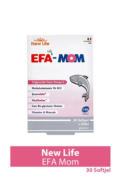 New Life EFA Mom 30 Kapsül ürün görseli 1