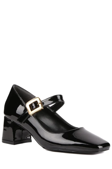 Stato - Siyah Rugan Kadın Topuklu Ayakkabı - Resim 3