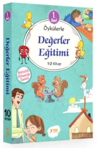 1. Sınıf Öykülerle Değerler Eğitimi Seti (10 Kitap Takım) ürün görseli