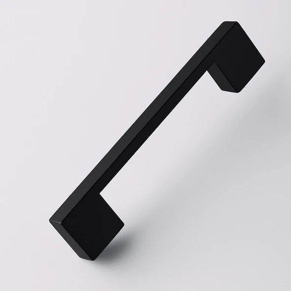 Siyah Metal Mutfak Mobilya Çekmece Mutfak Dolap Dolabı Kulp Kapak Kulbu Kulp 96 mm 9.6 cm - Resim 6