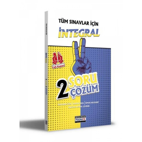 Benim Hocam Tüm Sınavlar İçin İntegral 2 Soru 2 Çözüm Fasikülü ürün görseli