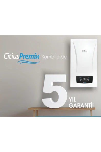 Citius Premix 24 Kw (20.640 Kcal) Tam Yoğuşmalı Kombi - Resim 3