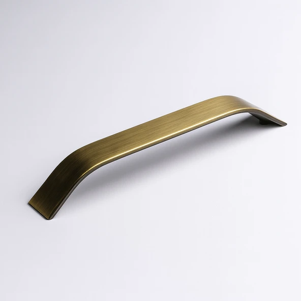 Mutfak Dolabı Dolap Kulpları Kapak Kulbu Kulpu Mobilya ÇekmeceVolga (160 MM 16 CM) Antik Sarı Metal - Resim 6