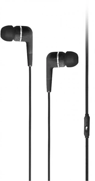 TAKS E10 Mikrofonlu Stereo Kulak Içi Kulaklık Siyah ürün görseli
