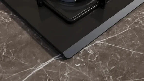 Siemens EO7C6HP30O iQ300 Gazlı Ocak 67 cm Sert Cam, Siyah - Resim 3