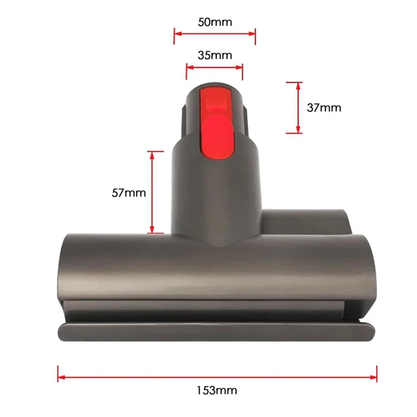 Dyson Mini Türbin Mite Başlığı - V7 V8 V10 V11 V15 Uyumlu Mite Başlık - Resim 4