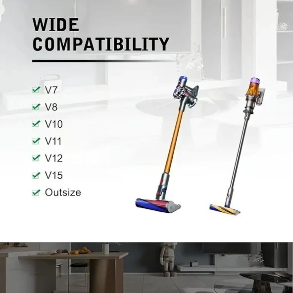 Dysn V7 V8 V10 V11 V12 V15 G5 GEN5 Uzatılabilir Hortum ve Dar Alan Ucu - Resim 3