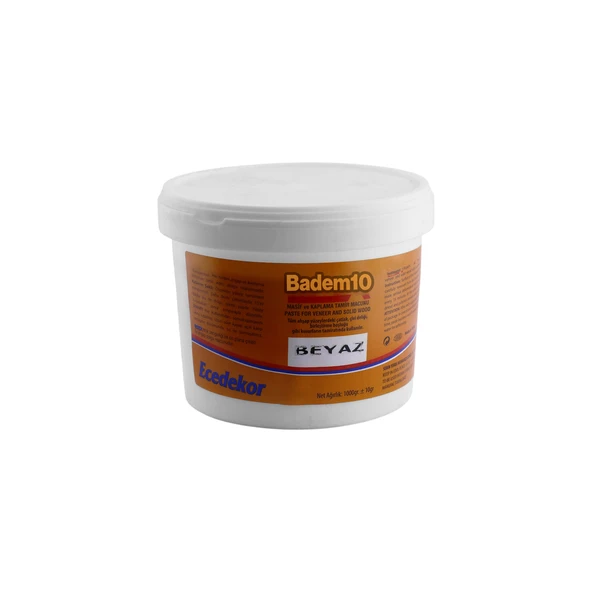 Ahşap Parke Tamir Dolgu Çizik Giderici Masif Kaplama Beyaz Renk 1 Kg Boşluk Doldurucu Onarım Macunu - Resim 5