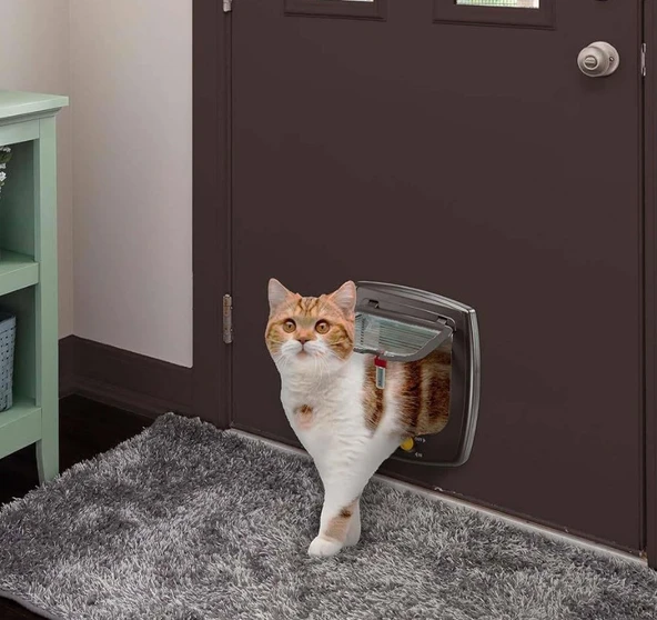 Ferplast Swing 9 Kahverengi Kedi Ve Köpek Kapısı 20x17 Cm - 3