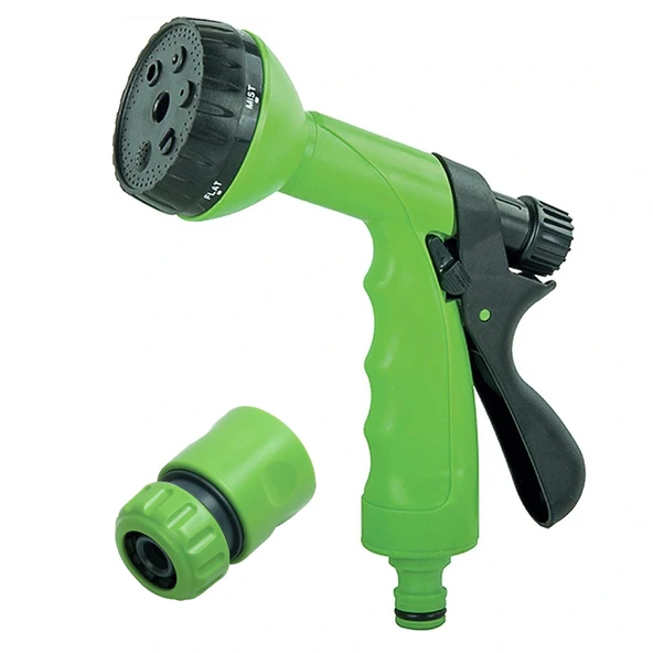 Daye DY2423 6 Fonksiyonlu Sprey Sulama Tabanca Seti Hortum Adaptörlü ürün görseli