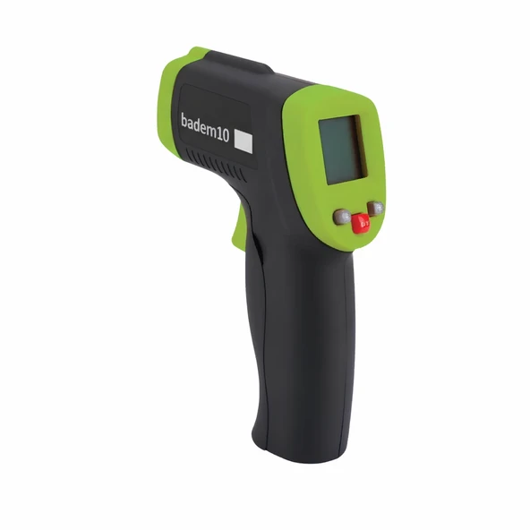NT1075 Siyah Yeşil Lazerli Dijital Kızılötesi Temassız Plastik Gövdeli Termometre -50°C 550°C ürün görseli