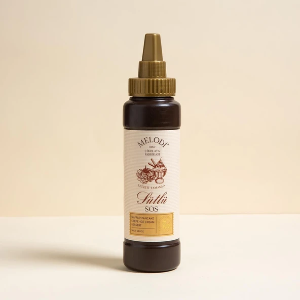 Melodi Çikolata Sütlü Waffle Sos 300 Gr