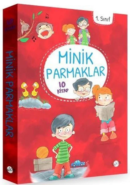 1. Sınıf - Minik Parmaklar 10 Kitap (Düz Yazı) ürün görseli